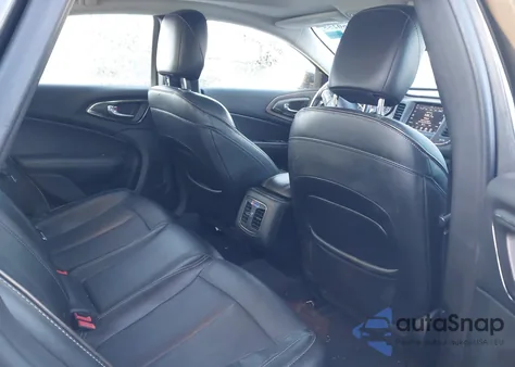 2015 Chrysler 200 C from USA, damaged, VIN 1C3CCCEG1FN540257